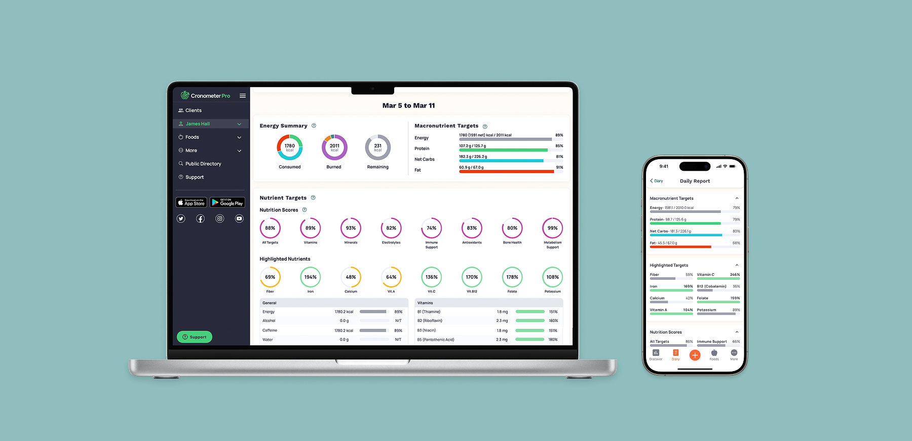 Keto Blog and Cronometer Pro