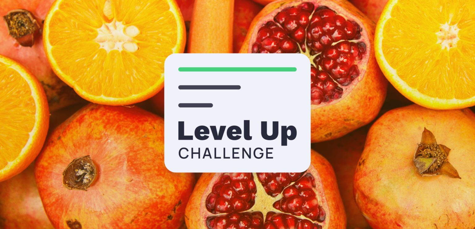 Cronometer Level Up Challenge Blog