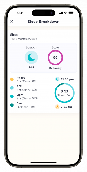 Apple health sleep data